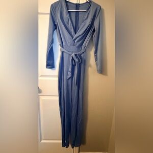 Elegant Blue Jumpsuit